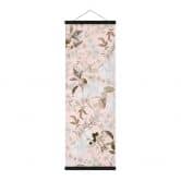 Stoffbild Boho-Illustration mit Blumen und Früchten - UN Designs - Panorama 