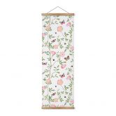 Textielposter Roze rozen in de lente - UN Designs 