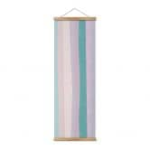 Affiche textile Uplusmestudio - Coloured Stripes 