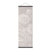 Tekstil plakat Wildflowers i kridtlook Beige - Bloomery Decor - Panorama 
