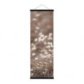 Affiche textile Herbes tendres dans la lumière d'automne - Collins - Panorama 