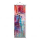 Affiche textile Douce brume de couleur en mouvement - Schmucker - Panorama 