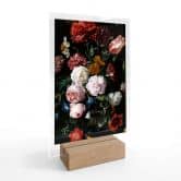 Acrylglas Tafeldecoratie de Heem - Stilleven met Bloemen 