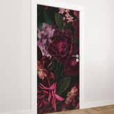 Fleur de Paris door film - UN Designs - Self-adhesive door decoration 