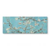 Wandbild van Gogh - Mandelblüte - Panorama - Alu-Dibond 