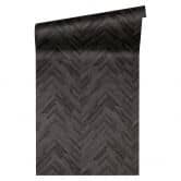 Versace wallpaper Vliestapete Eterno Tapete in Holzoptik grau, schwarz 