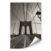 Wallprint - Brooklyn Bridge Perspektive 