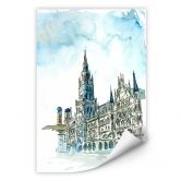 Wallprint Bleichner - Münchener Rathaus 