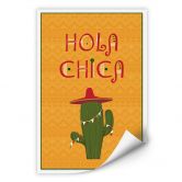 Wallprint Hola Chica 