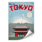 Wallprint PAN AM - Fly to Tokyo 