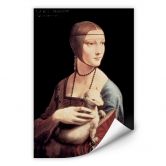 Wall print - Da Vinci - The lady with the Hermelin 