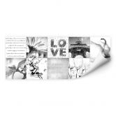 Wallprint Impressions of a girly Life - Panorama 