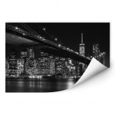 Wallprint New York bei Nacht 