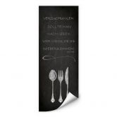 Wallprint - Versuchungen sollte man nachgeben -Panorama 
