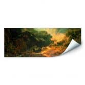 Wallprint - Spitzweg - Felsental mit Kapelle - Panorama 