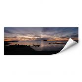 Wallprint - Seepanorama im Sonnenuntergang 