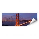 Muurprints Golden Gate Bridge Panorama 