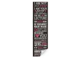Wallprint - I am not your friend - I am your parent... 2 