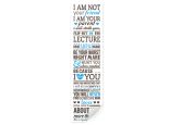 Wallprint - I am not your friend - I am your parent... 1 