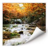 Wallprint - Autumn Waterfall 