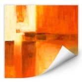 Wallprint - Schüßler - Composition in Orange and Brown 