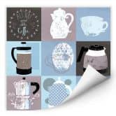 Wallprint Loske - Coffee Time 