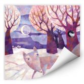 Wallprint Blanz - Winterwald 