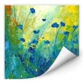 Wallprint Niksic - Der blaue Mohn 
