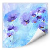 Wallprint Niksic - Rhapsody Blue - quadratisch 