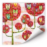 Wallprint Blanz - Eulen im Wald 