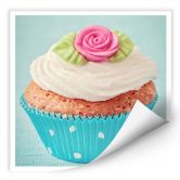 Wallprint - Sweet Cupcake - quadratisch 