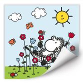 Wallprint - sheepworld Ganz viel nix 