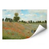Wallprint - Monet - Mohnfeld bei Argenteuil 