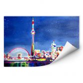 Wallprint - Bleichner - Toronto im Neonschimmer 