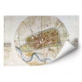 Wall print Da Vinci - City map of Imola 