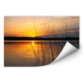 Wallprint - Sonnenuntergang am See 