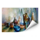 Wallprint Schmucker - Stillleben mit blauer Schale 