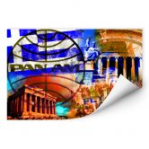 Wallprint PAN AM - Athen 