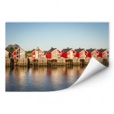 Wallprint - Ferienhäuser am Meer 