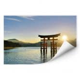 Zelfklevende Poster Itsukushima 