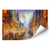 Wallprint Schmucker - Lichterstadt 
