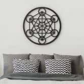 Acryldeko Metatron Würfel - Rund 