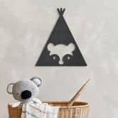 MDF Decoratie Tipi - Beer 