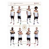 DFB Sticker Spieler WM 2026, Wandtattoo Bogen 02 