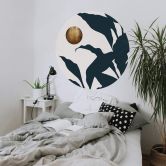 Wallsticker Kubistika - I junglen - Rund 