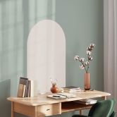 Wall Sticker Rund bue bred - Beige 