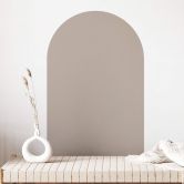 Wall sticker Round arch wide - Taupe 