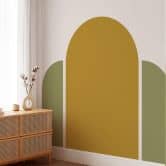 Sticker Mural Ochre Arch 