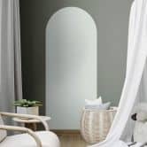 Wandtattoo Rundbogen schmal Pastell-Mint 