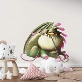 Wandtattoo Die kleinen Drachen - Blubberbauch  